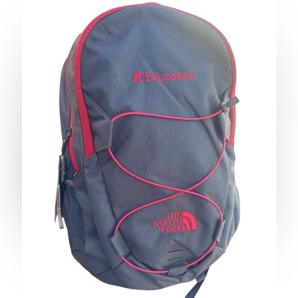 The North Face GroundWork Backpack Dark Grey With  Red Accent